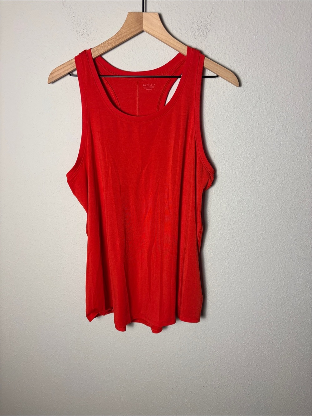 Athleta Move With Ease Racerback Tank Red S/784675